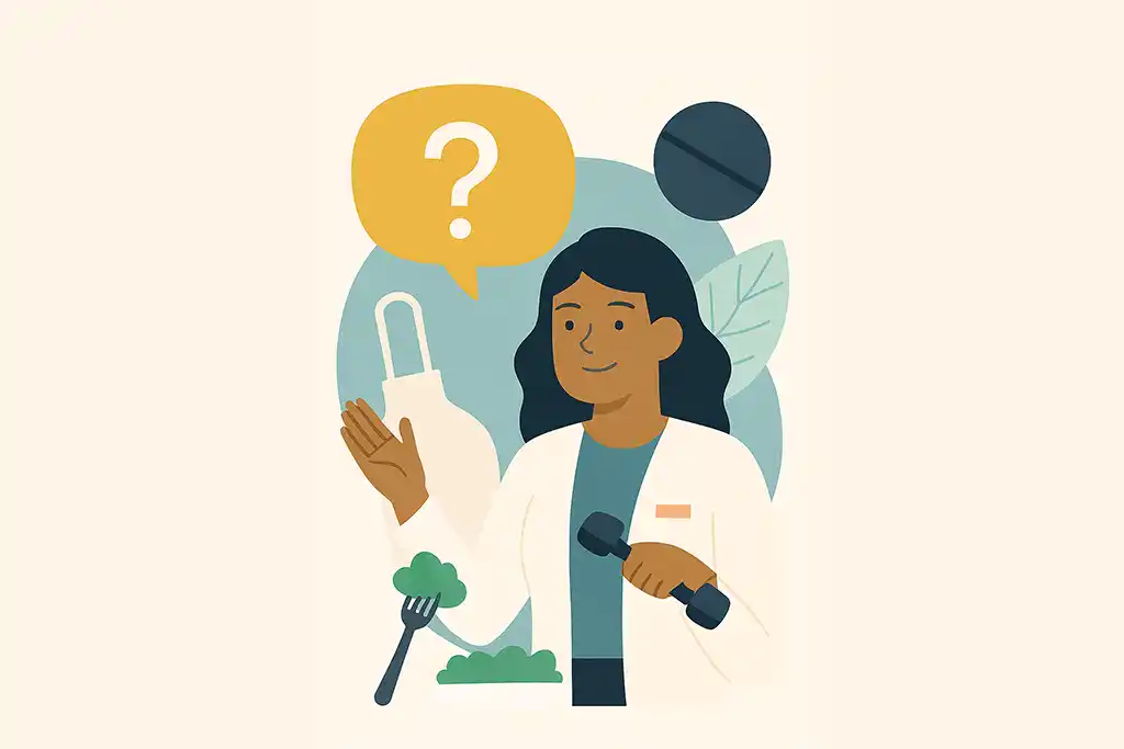 Graphic showing the effects of Tirzepatide on appetite regulation and metabolic health.