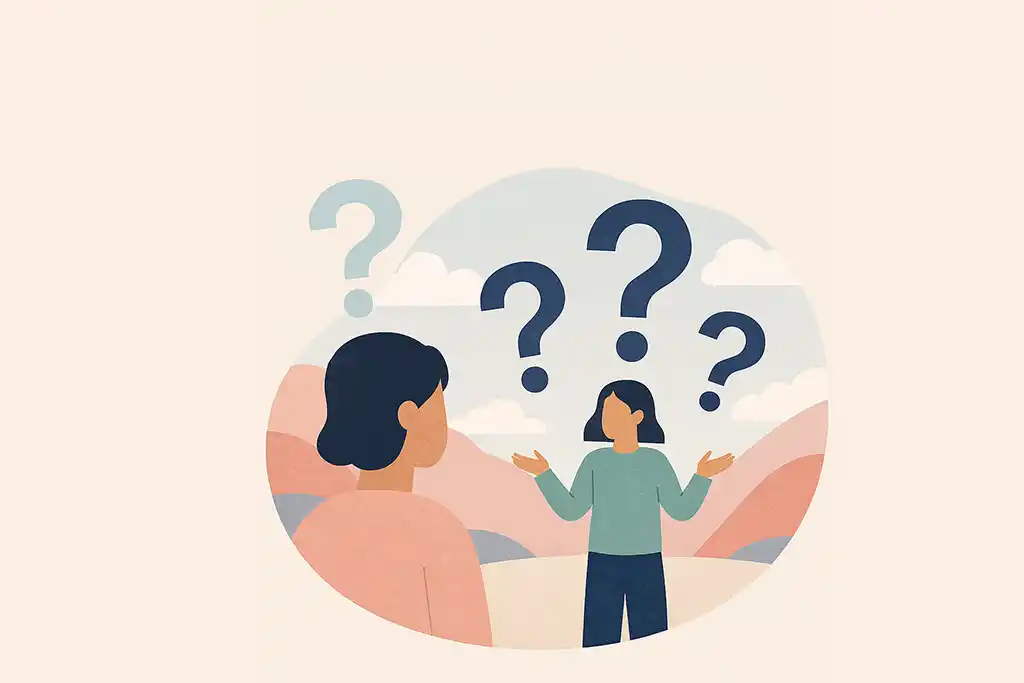 Illustration representing the first changes people might feel on GLP-1 medication and helpful tips for managing them.