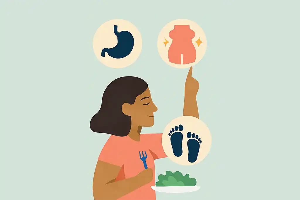 Visual guide to understanding side effects from tirzepatide and GLP-1 medications